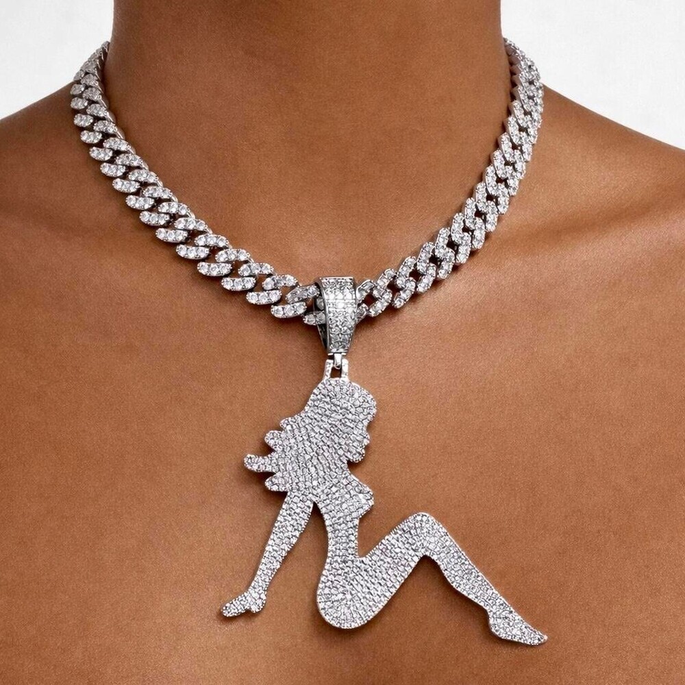Sexy Dancer Girl Cuban Link E 2 Dd